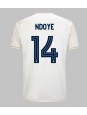Billige Nottingham Forest Dan Ndoye #14 Bortedrakt 2025-26 Kortermet